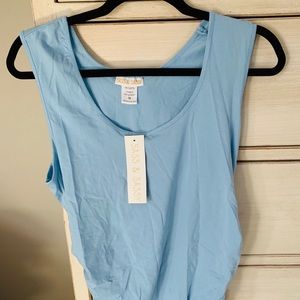 Sas & Sassy Sleeveless Tank Top with Tags 1x